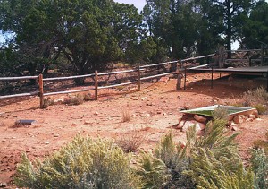 Pauns Water Project Sample Drinker Fence