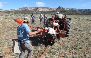 Tractor Team Planting Beef Basin